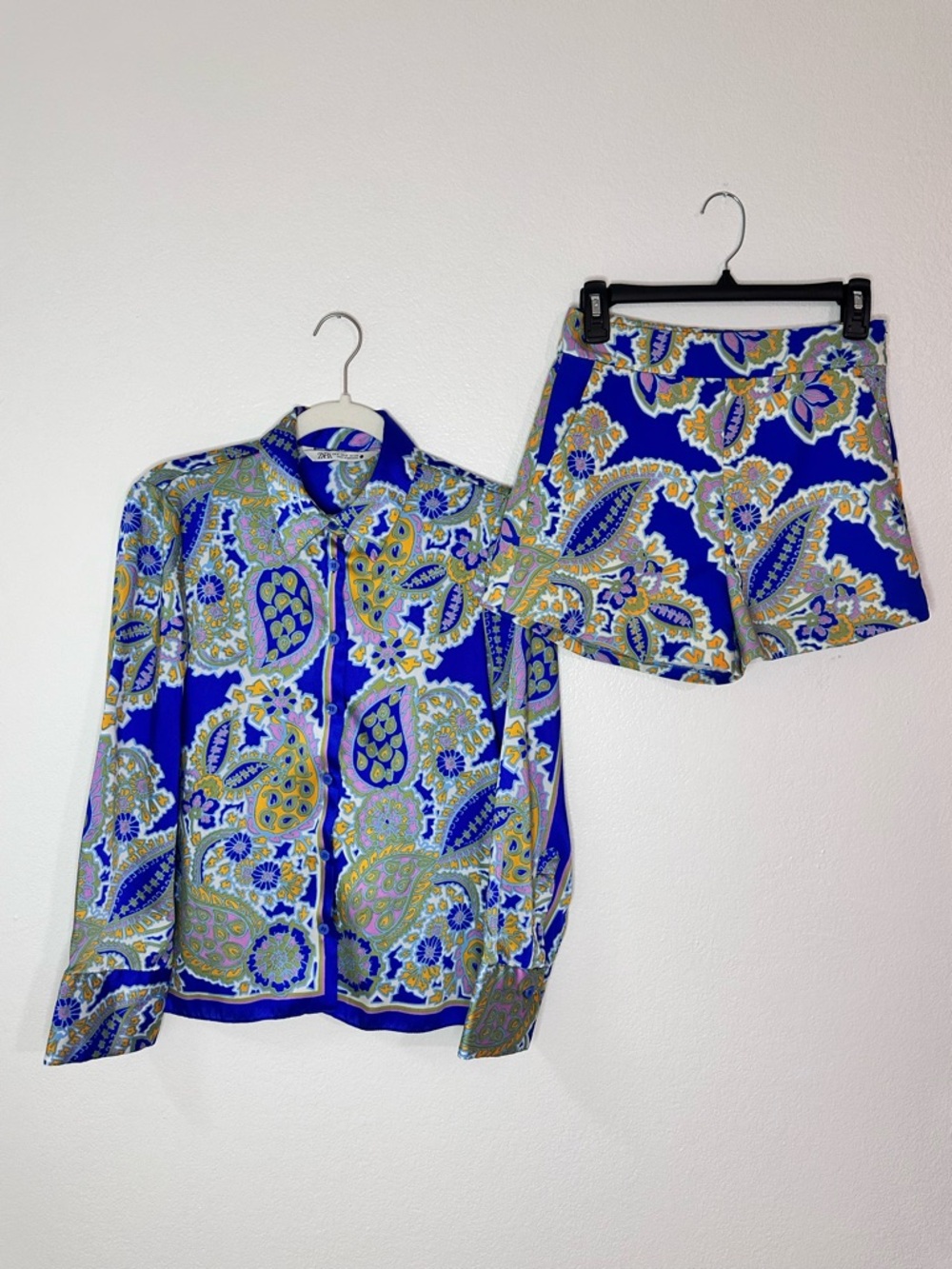 Zara Retro Women’s Shorts Set.  Size XS